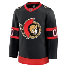 Dresovi Ottawa Senators 2024-25 Fanatics Premium Custom Domaći Crno - Muške